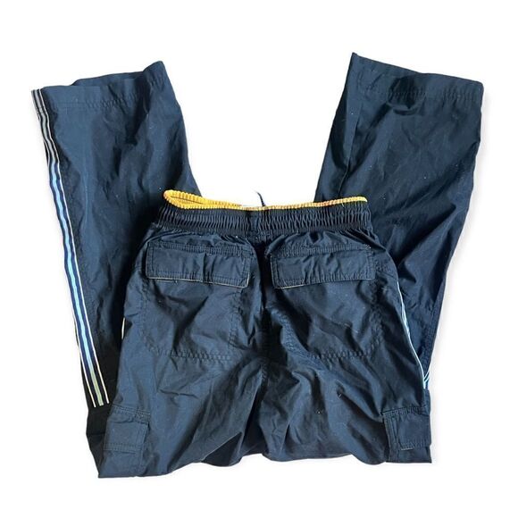 CIRCO SIDE STRIPE CARGO STYLE TRACK PANTS BLUE YELLOW WHITE BOYS SIZE M/8 - Picture 1 of 9